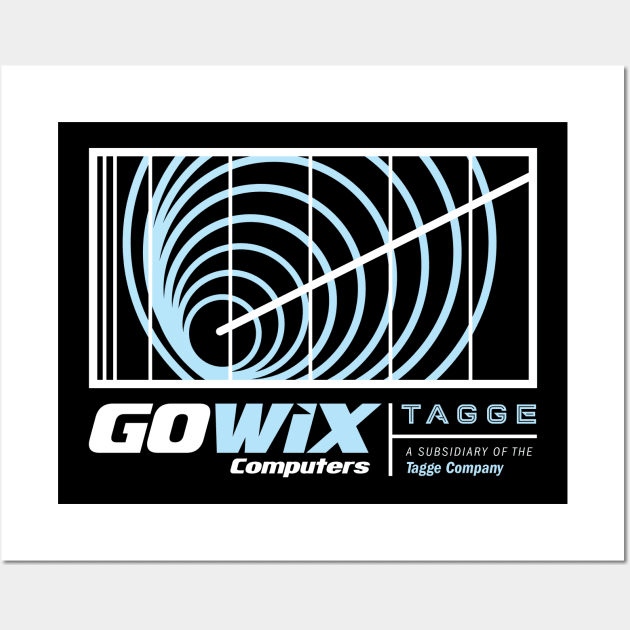 Gowix Computers Wall Art by MindsparkCreative